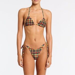 ISO Triangl VINCA - NEMONE VELVET TRIANGLE BIKINI SET